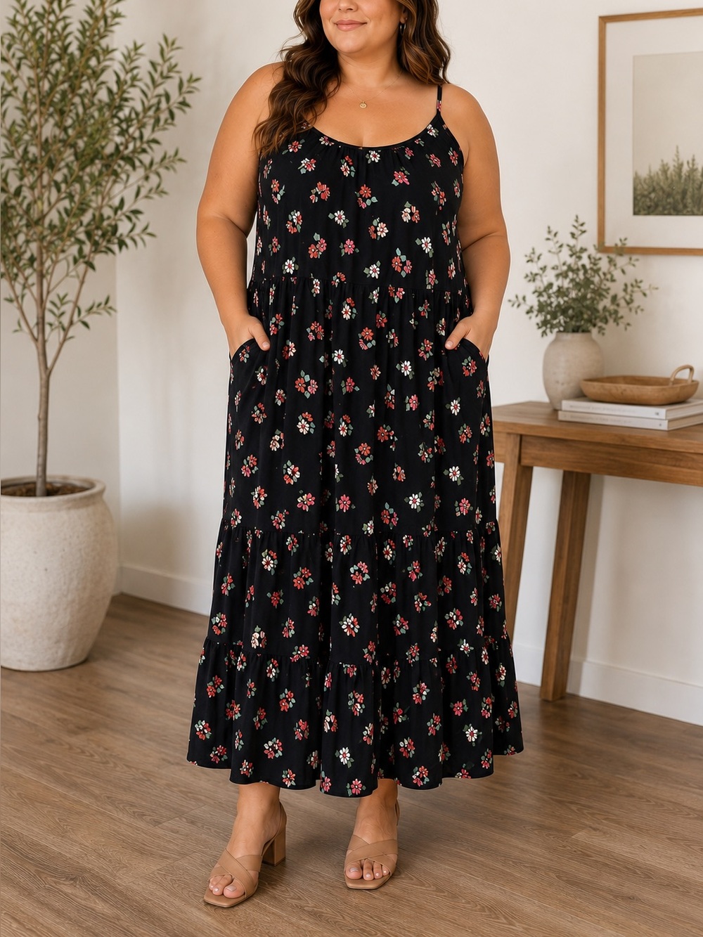 Dip • Floral Maxi Dress